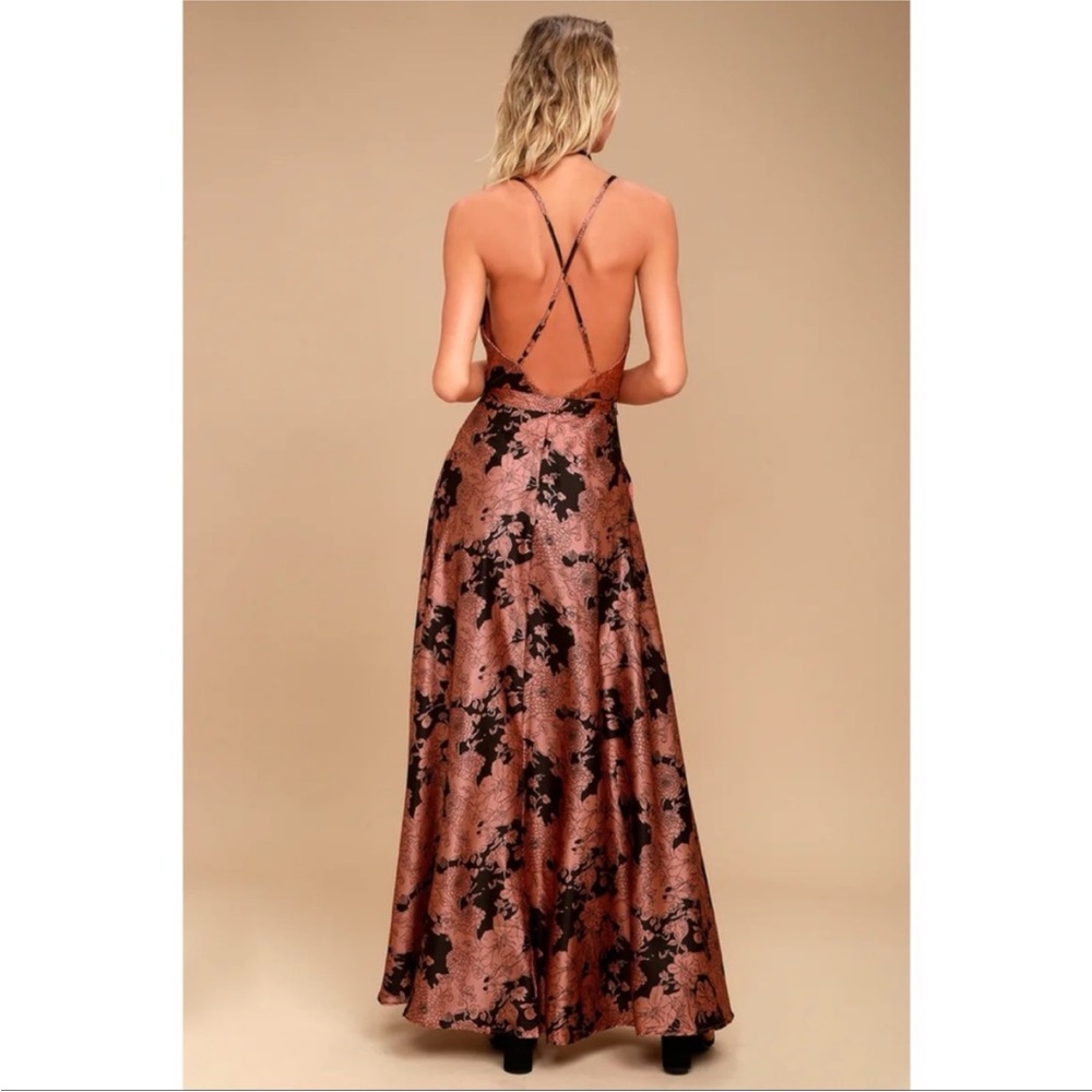 Lulus Tea Gardens Dusty Rose Maxi Dress - Picture 13 of 13